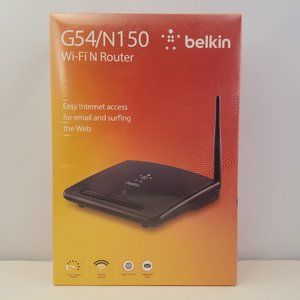 BELKIN G54/N150 Wi-Fi N Router | F9K1009 | 8830-11448 Rev. B00